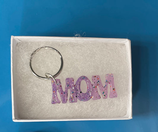 Mom keychain